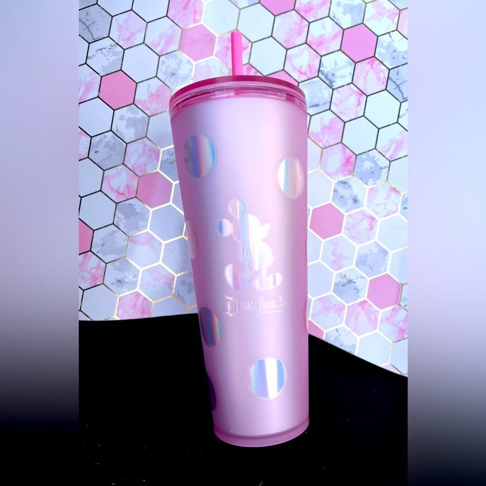 Starbucks Disney pink cup